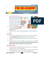 CSB Ias Academy: Svamitva Scheme: PM To Distribute Property Cards For Rural Landowners