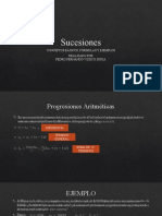 Sucesiones, conceptos, formulas y ejemplos