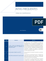 PT - 603 - PERGUNTAS FREQUENTES - TERMO DE COMPROMISSO