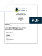 ASSIGNMENT No. 1 MPH 753 Parttime - Distance Students PDF