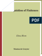(Blom, Elma) The Acquisition of Finiteness