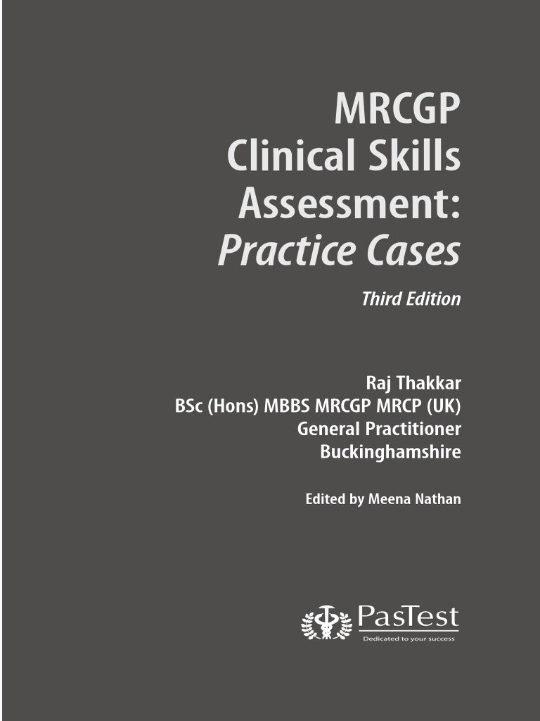 MRCGP CSA Exam: Practice Cases Guide | PDF | Psoriasis | Systemic Lupus ...