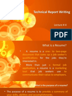 Technical Report Writing