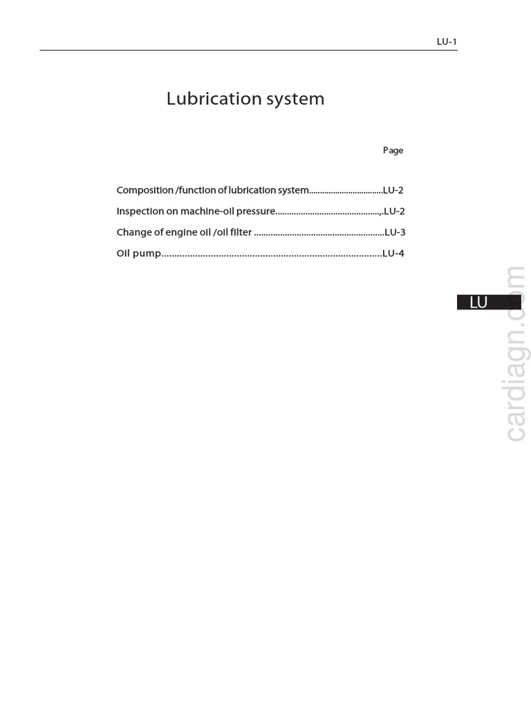 Petrol Engine Lubrication System Guide | PDF | Motor Oil | Pump
