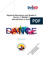 Physical Education and Health 3: Introduction To Dance