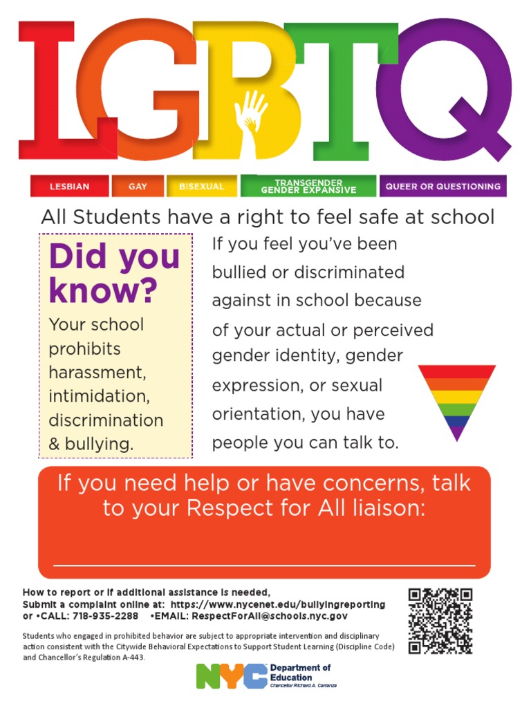 LGBTQ Poster | PDF | Lgbt | LGBTQIA+ Studies