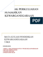 Kontrak Perkuliahan Kewarganegaraan