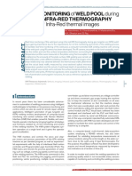 GTAW Using Infra-Red Thermography and Analysis of Infra-Red Thermal Images