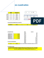 Formulacion Excel Pronostico de Ventas - Aplicación - Plantilla