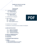Enfoque Cualitativo Esquema Del Proyecto de Tesis PDF