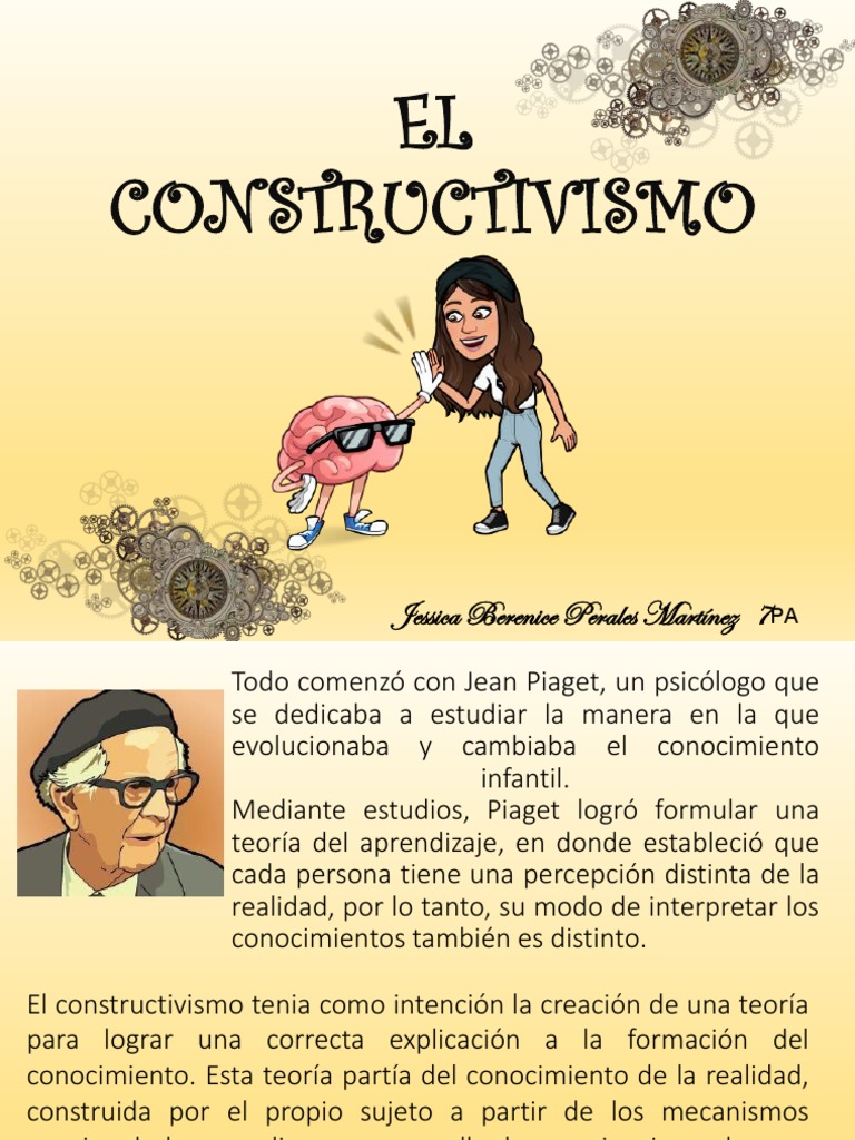 2.2el Constructivismo PDF | PDF | Constructivismo (filosofía de la ...