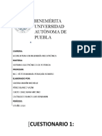 Cuestionario 1:: Benemérita Universidad Autónoma de Puebla