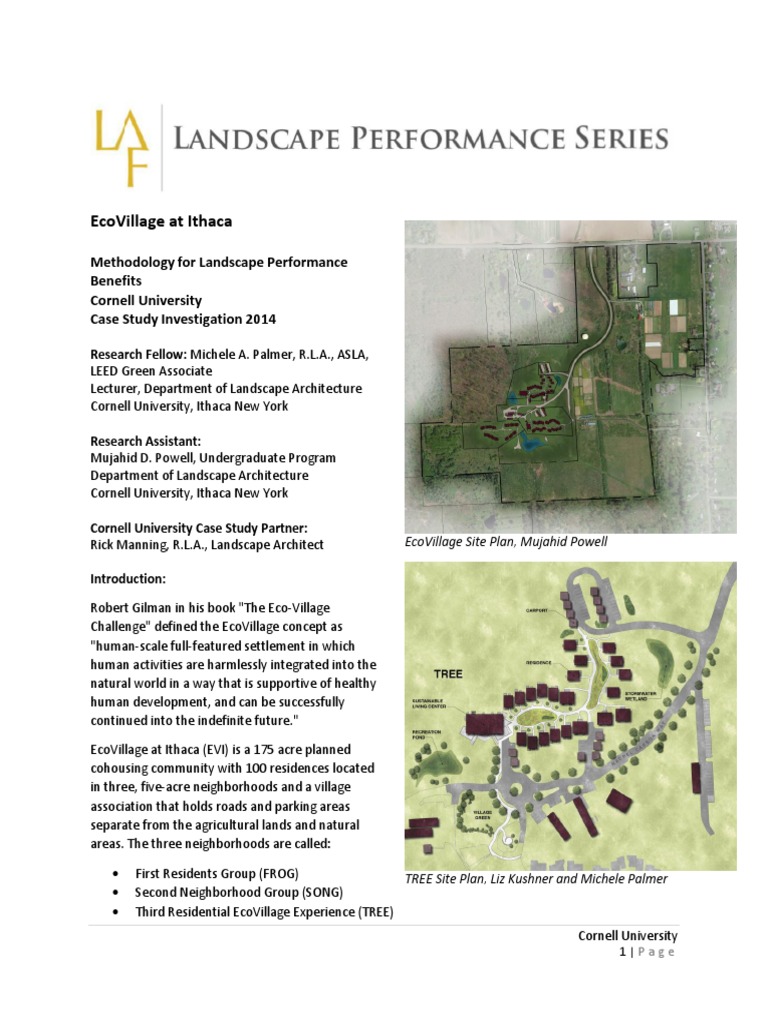 Illustration of Ecovillage Social Impact Assessments Methodology Pdf