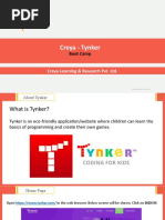 Creya - Tynker: Boot Camp