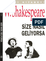 9807 Size - Nasil - Geliyorsa William - Shakespeare Bulend - Bozqurd 1992 149s PDF
