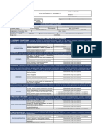 Evaluacion de Desempeño Diego Montenegro