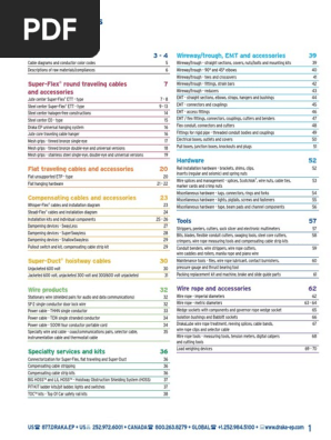 Us Canadian Catalog Draka Pdf Electrical Connector Wire