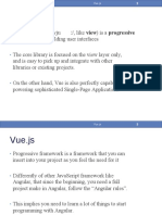 Vue - JS: Framework For Building User Interfaces