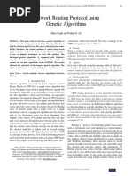 Network Routing Protocol Using Genetic Algorithms: Gihan Nagib and Wahied G. Ali