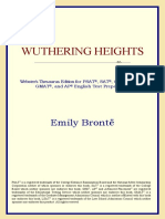 Wuthering Heights (Websters Thesaurus Edition) by Emily Bronte
