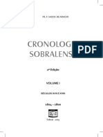 CRONOLOGIA SOBRALENSE - VOL 1