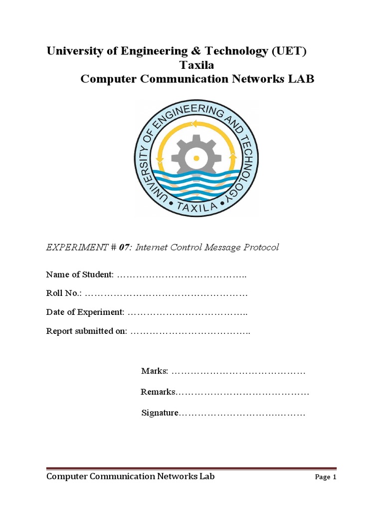 University of Engineering & Technology (UET) Taxila Computer ...