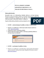 Upute Za Aktiviranje AAI Racuna PDF