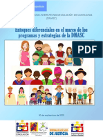 Documento de Enfoques Diferenciales en El Marco de Los Programas y Estrategias de La DMASC
