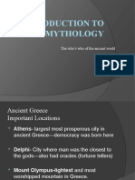 Introduction To Greek Mythology