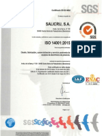 ISO 14001 - 2020 CERTIFICACION