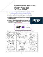 6to. TALLER DE INGLES GRADO 5to. TERCER PERIODO 2020 PDF