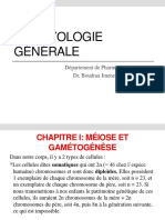 Embryologie Générale 1