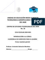 Introducción A La Lógica - Cuadernillo de Ejercicios para El Alumno