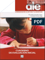 Actividades para El Aprendizaje de La Lectura y La Escritura-Gonzalez y Cuetos
