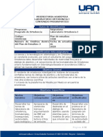 Laboratorio Ortodoncia I 2020 Contenidos Programáticos Con Número Topográfico Agosto