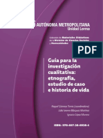 Daniel Guz - Guía para La Investigación Cualitativa Etnografía, Estudios de Caso e Historia de Vida 2016