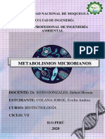Metabolismos Microbianos PDF