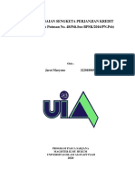 Penyelesaian Sengketa Kredit (Studi Kasus Putusan No. 48-Pdt.Sus-BPSK-2016-PN.Psb) - Jarot Maryono, A.Md., S.H..pdf