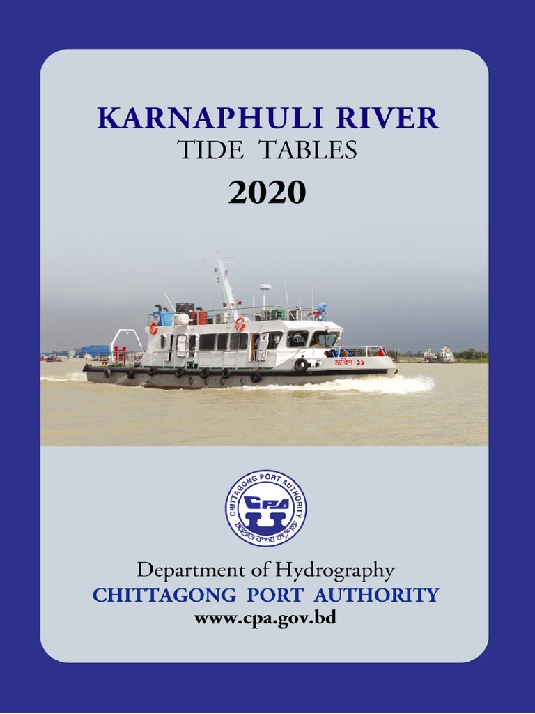 CPAKarnaphuli River Tide Tables 2020 PDF