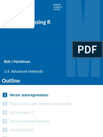 Forecasting Using R: Rob J Hyndman