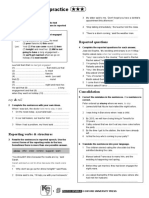 UNIT 4 Grammar Practice: Reported Statements