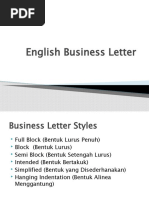 Full Block Style Letter Guide | PDF | Paragraph | Text