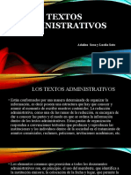 Textos Administrativos expocicion