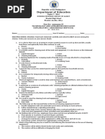 First Pre Test TLE 7