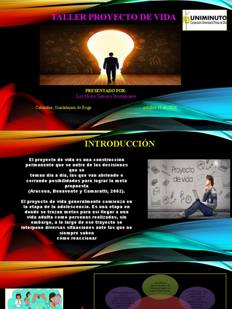 Taller sobre Proyecto de Vida Personal | PDF | Toma de decisiones
