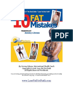 Ten Fat Mistakes