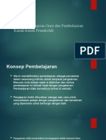 1.konsep Pengajaran Guru Dan Pembelajaran Kanak-Kanak Prasekolah