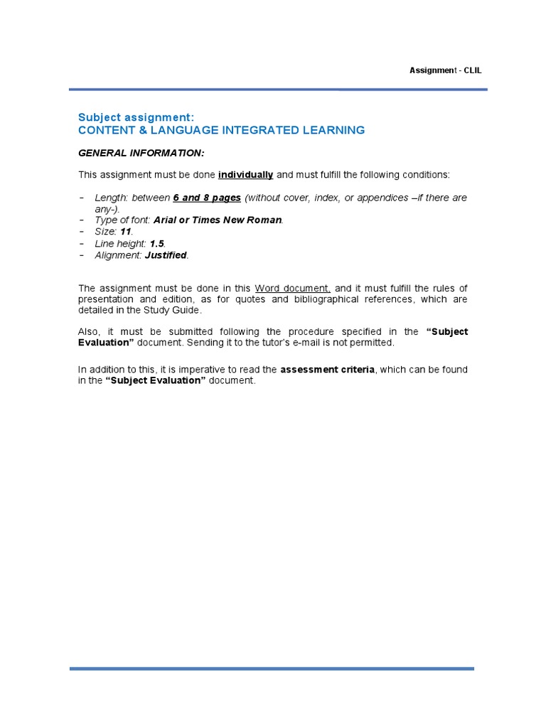 CLIL Task-Based Unit Proposal | PDF | Lesson Plan | Teachers