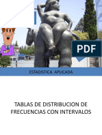 Nº 3 Tablas de Distribucion de Frecuencias Con Intervalos