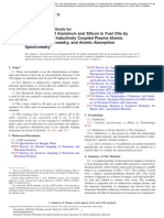 Determination of Aluminum and Silicon in Fuel Oils by Ashing, Fusion, Inductively Coupled Plasma Atomic Emission Spectrometry, and Atomic Absorption Spectrometry